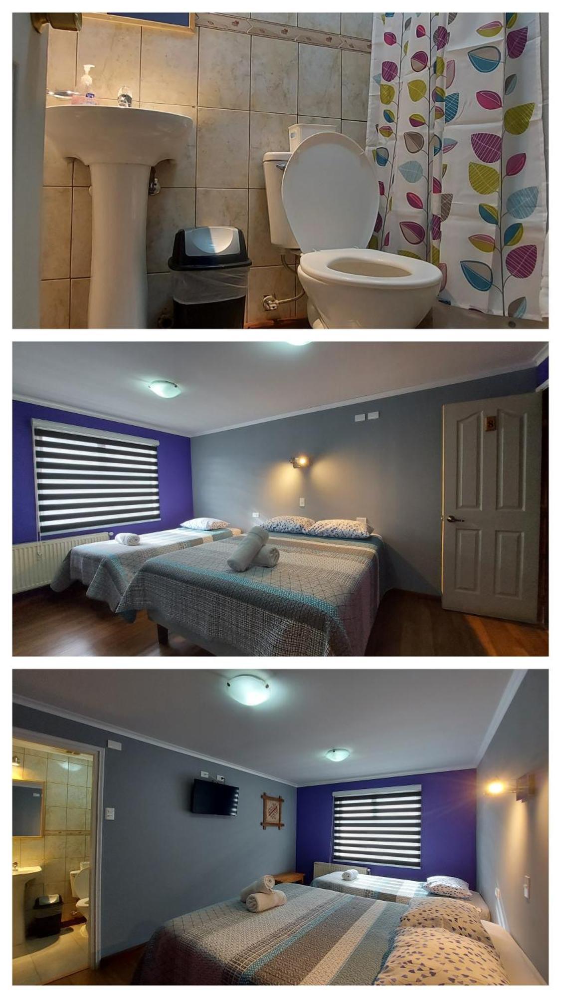 Hostal La Base Пуэрто-Наталес Экстерьер фото